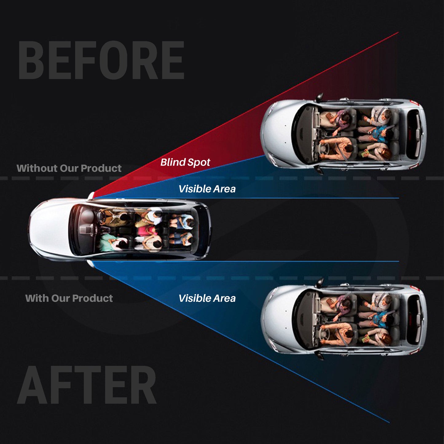 360 degree adjustable blind spot mirror 06
