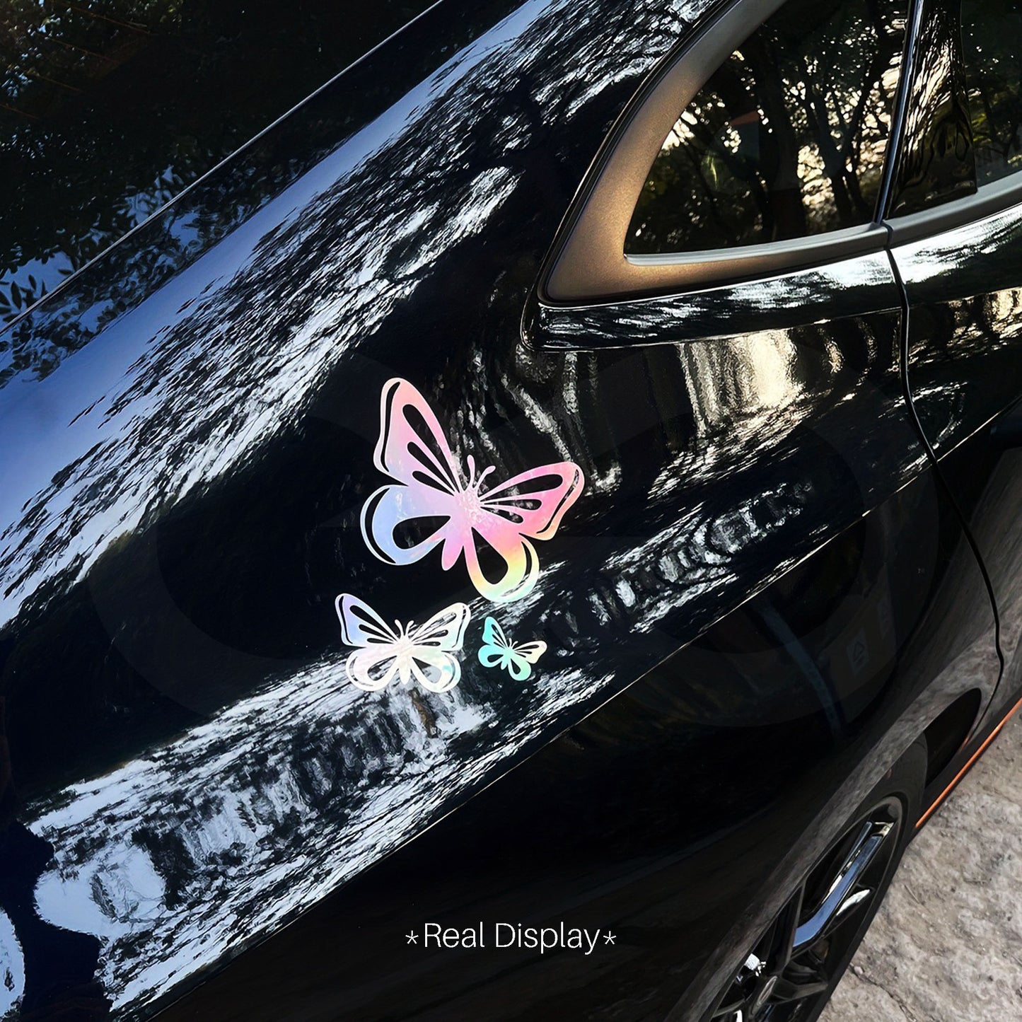 Butterflies Pattern Styling Decal 03