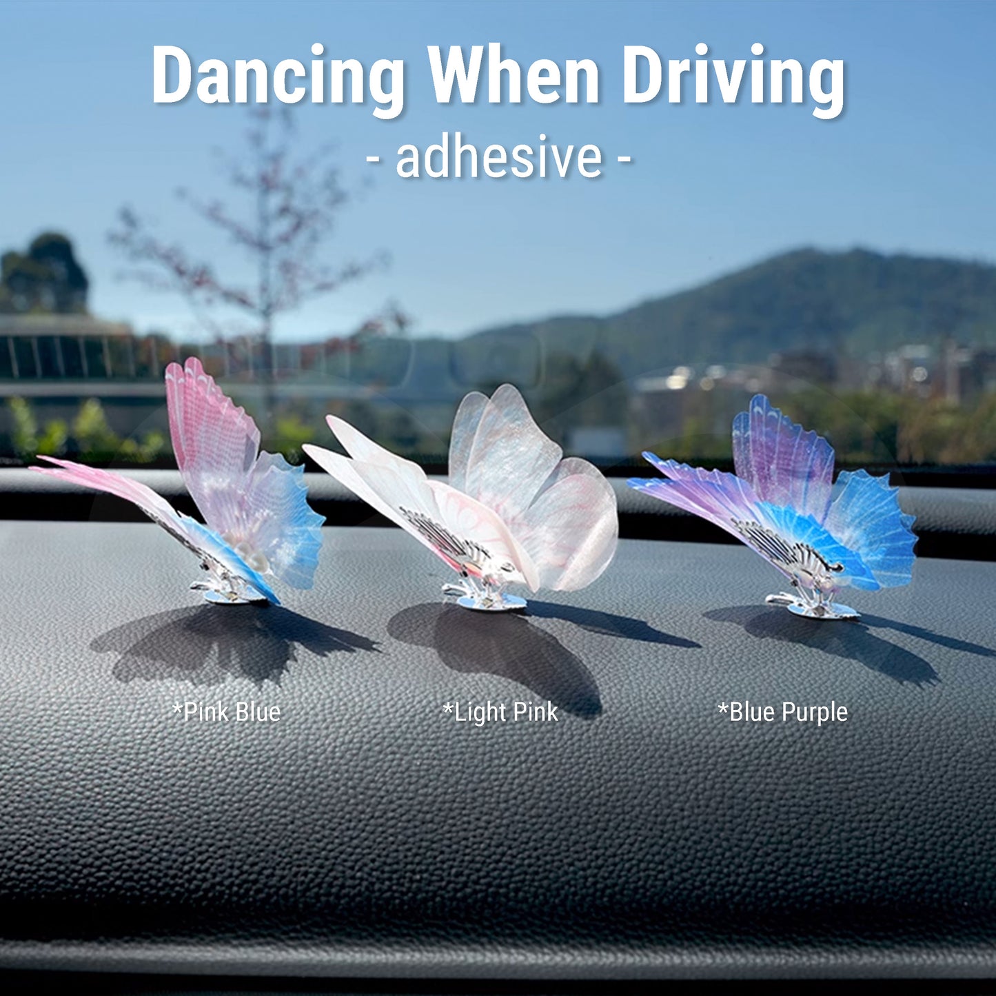 Flying Butterfly Car Air Vent Clip Decoration