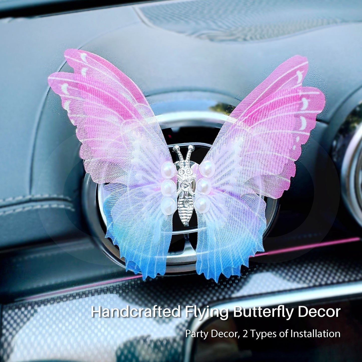 Flying Butterfly Car Air Vent Clip Decoration 19