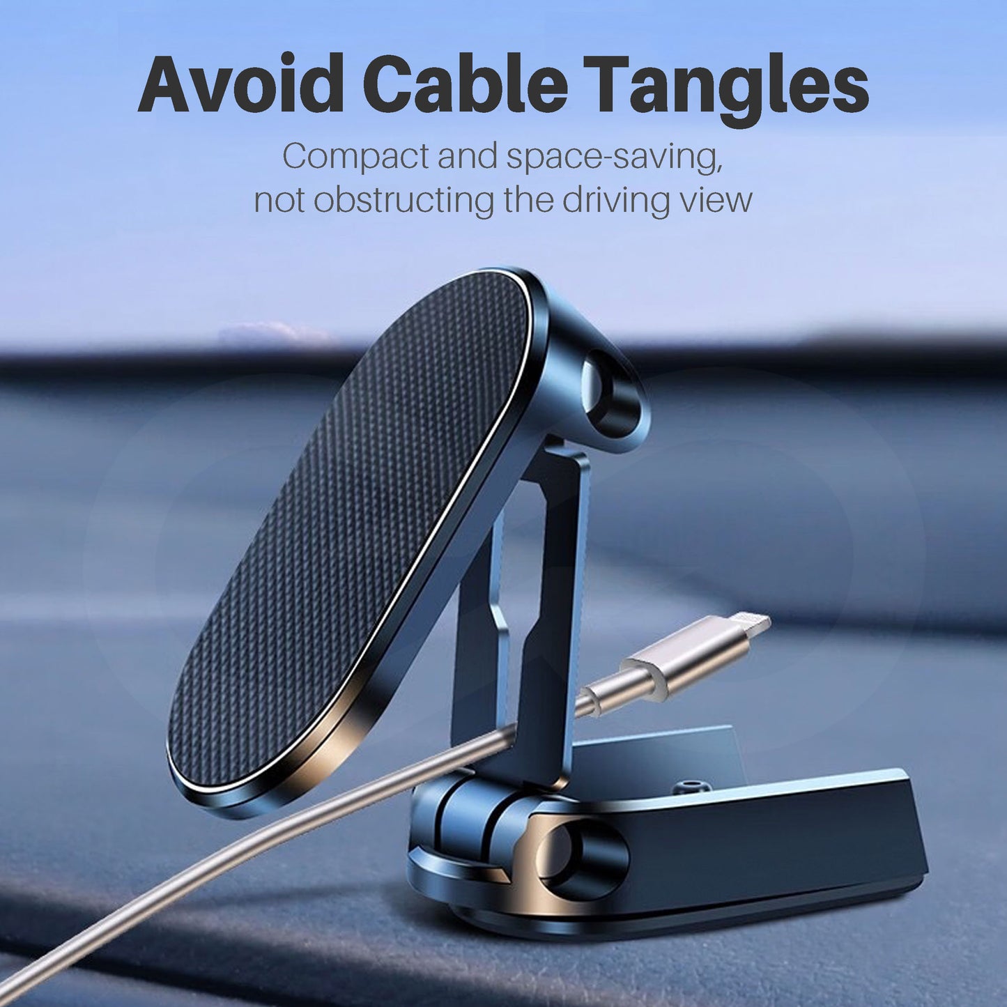 Folding 720-degree Rotatable Magnetic Phone Holder 02