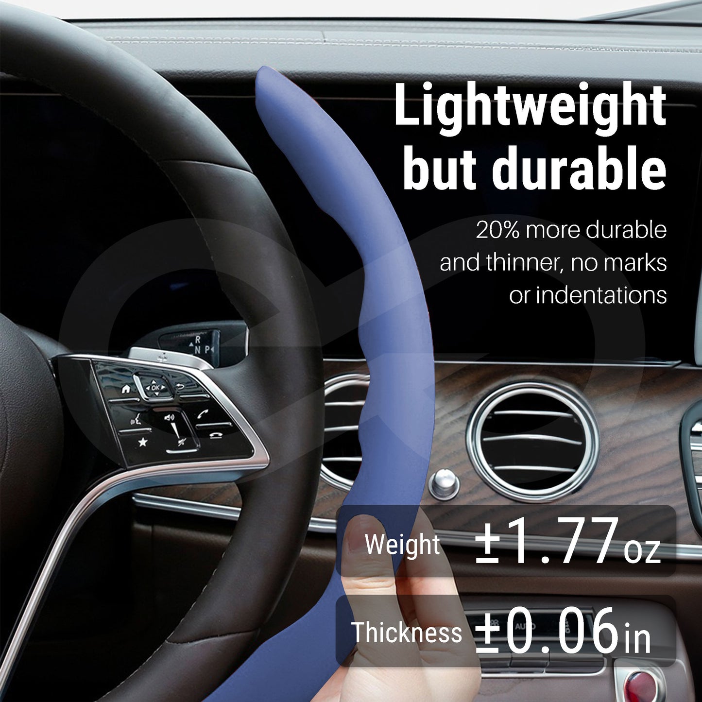 Liquid Feel Steering Wheel Cover Lightweight But Durable