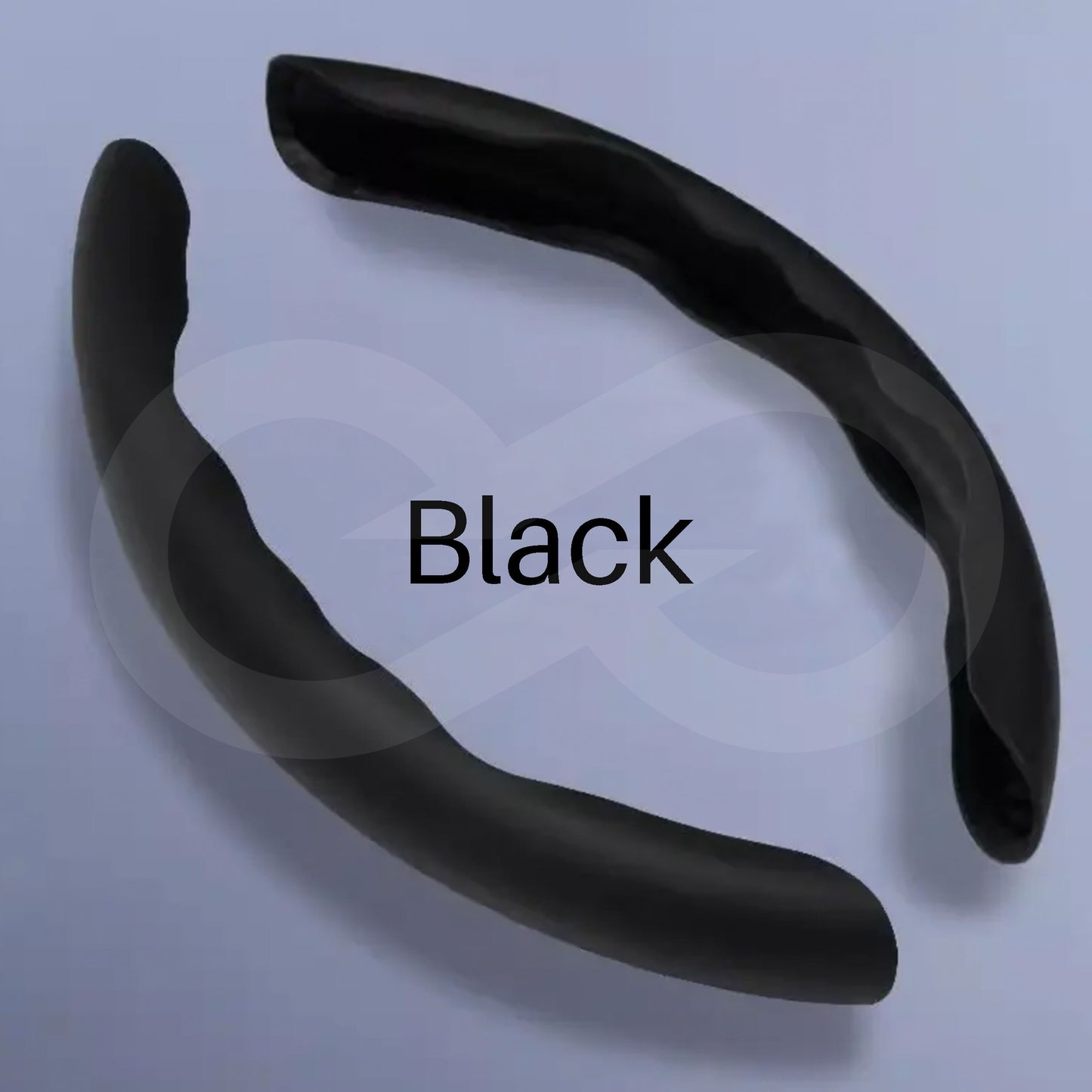 Liquid Feel Steering Wheel Cover Black