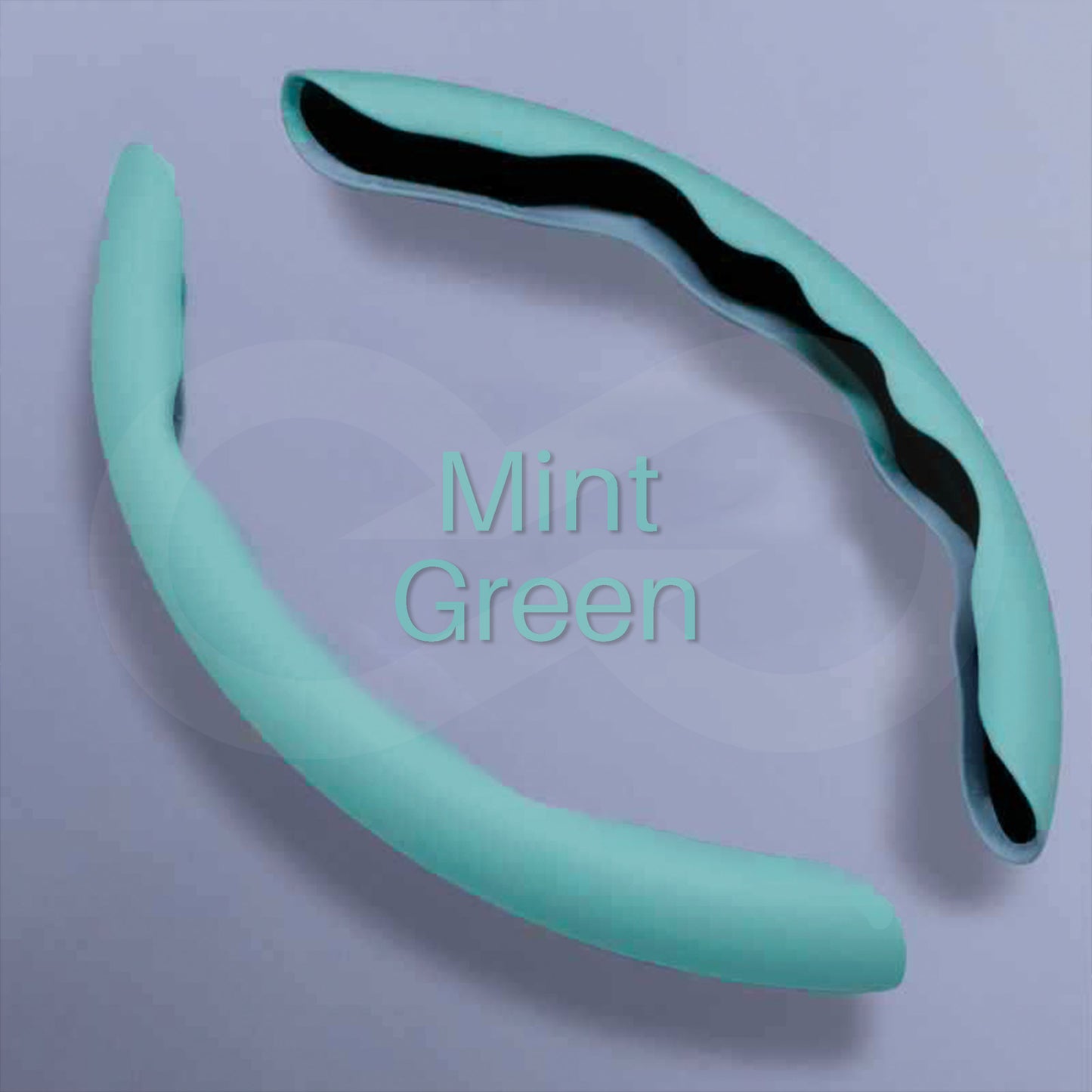 Liquid Feel Steering Wheel Cover Mint Green