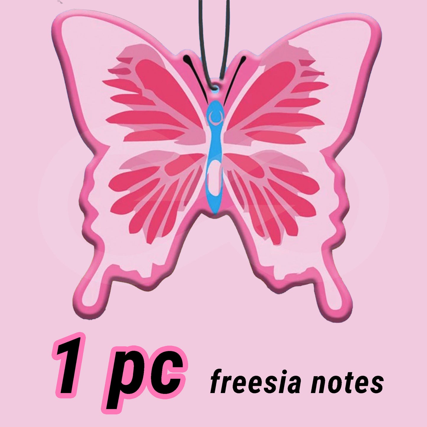 Pink Butterfly-shaped Air Freshener 05 SKU 1pc