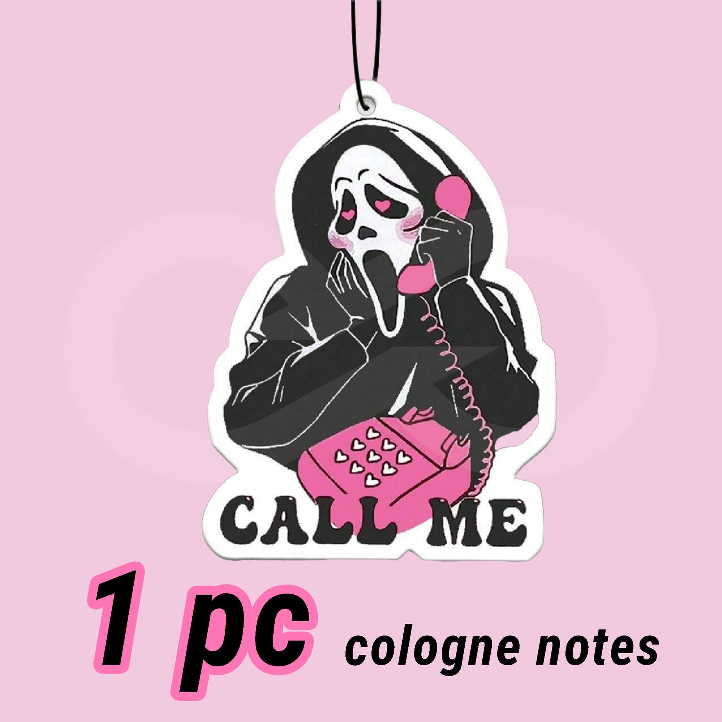 Screaming Skull Call Me Air Freshener 05 SKU 1pc