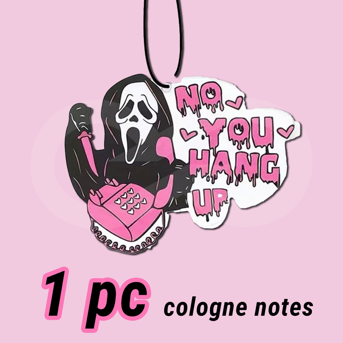 Screaming Skull No You Hang Up Air Freshener 06