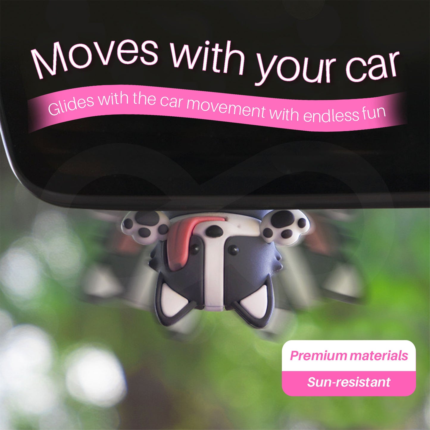Swinging Dog Air Freshener 11