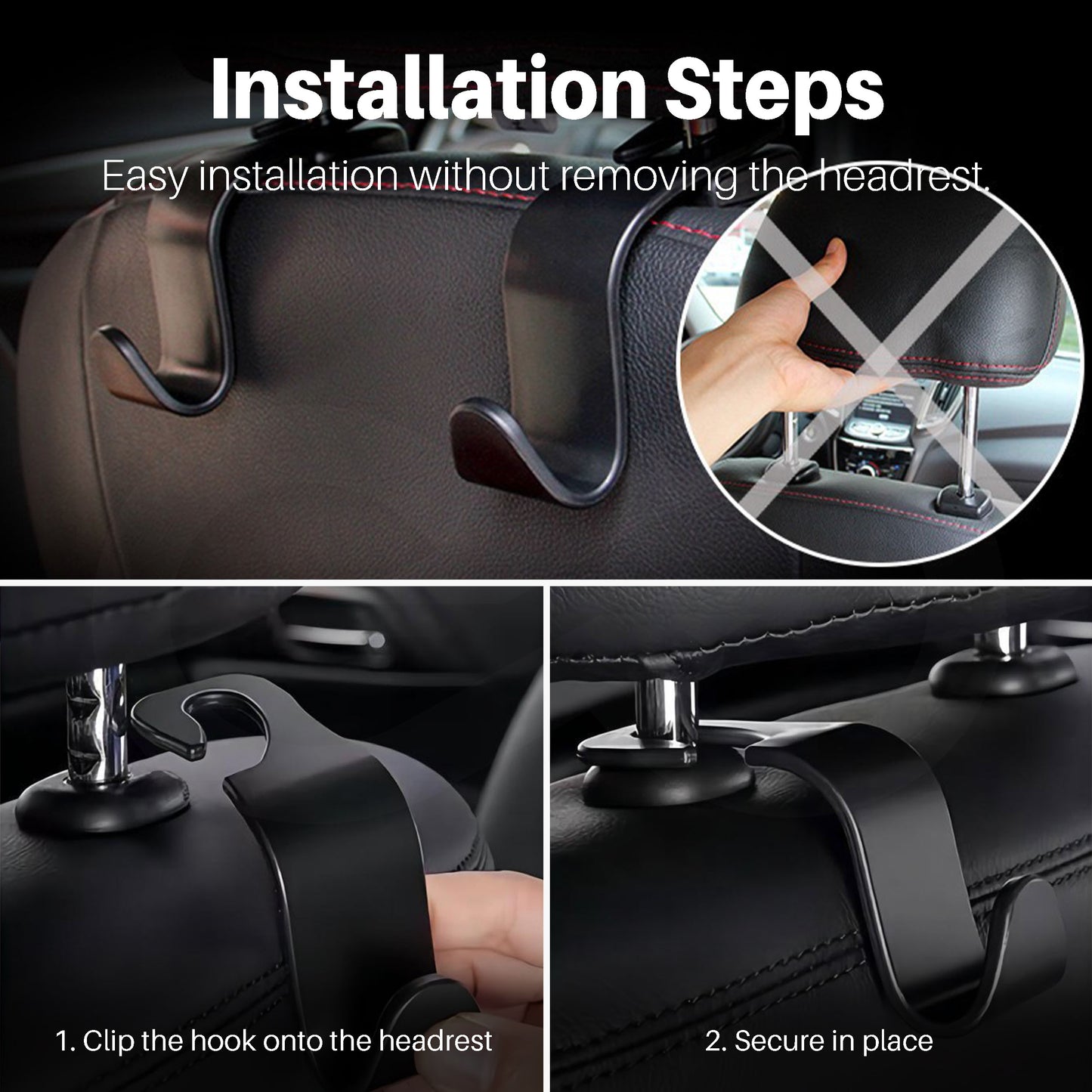 Universal Car Seat Back Hook 11