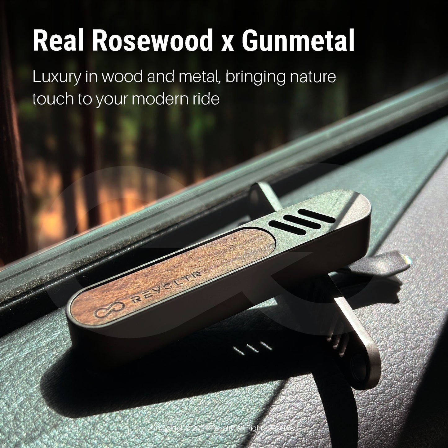 Wooden Car Air Outlet Perfume Clip 16