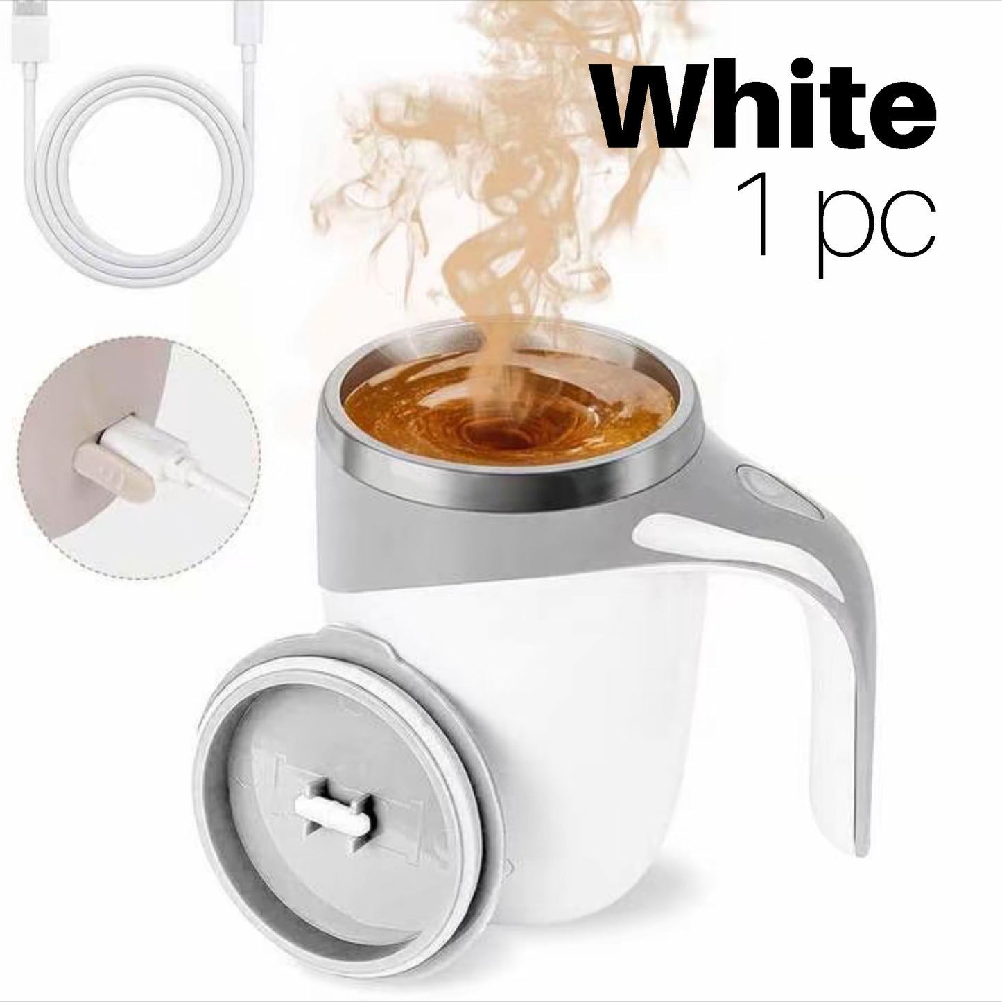 Automatic Magnetic Stirring Coffee Mug