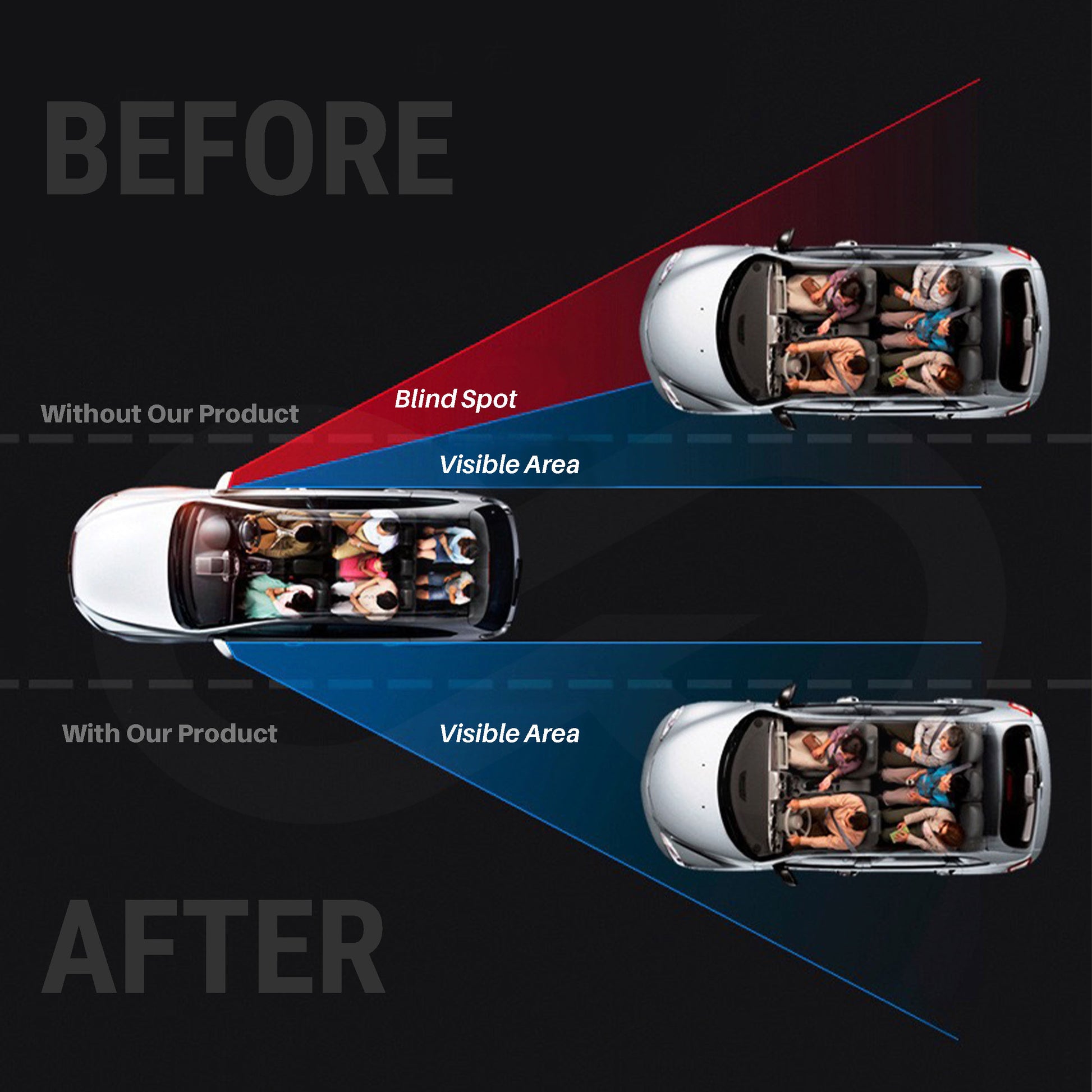 360 degree adjustable blind spot mirror 06