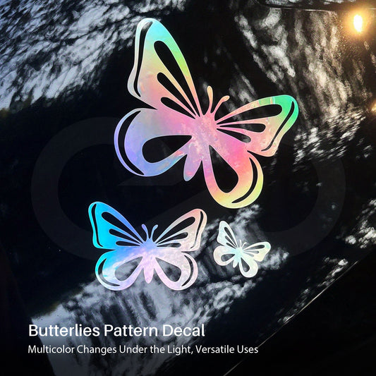 Butterflies Pattern Styling Decal 08