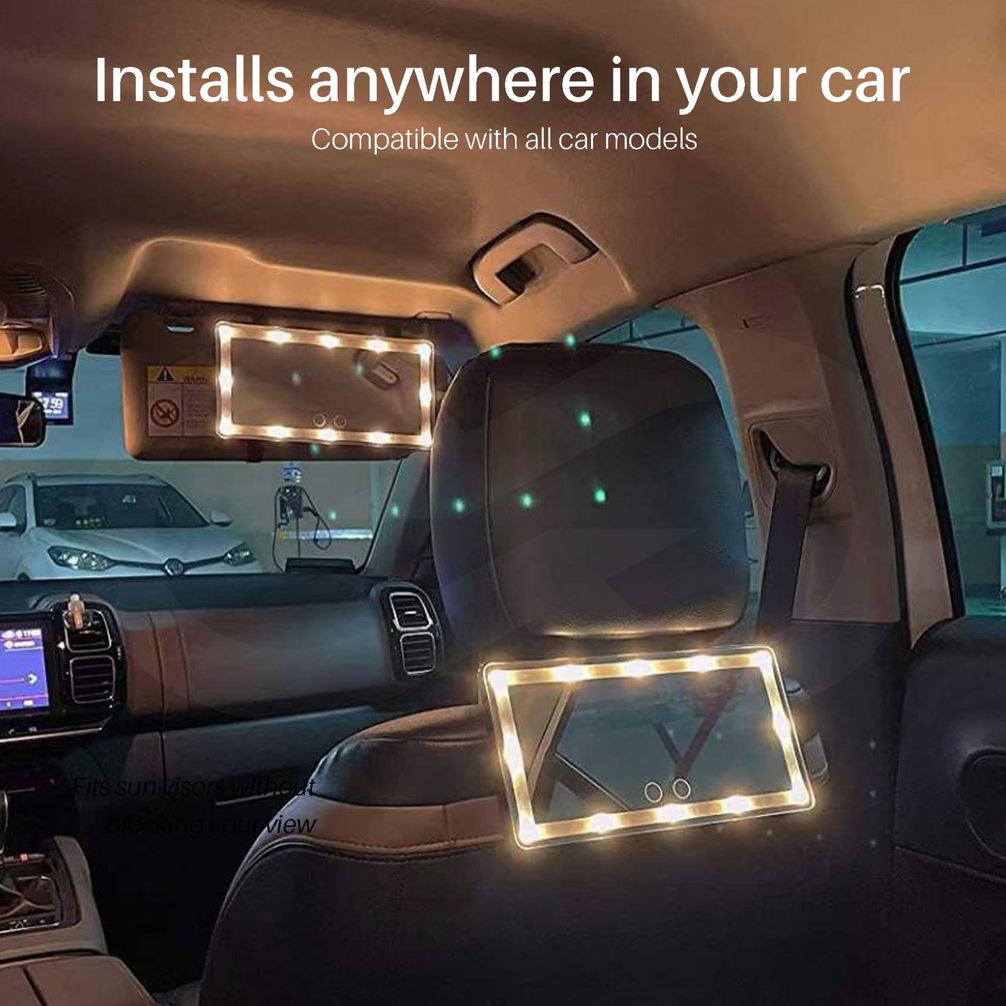 Car Sun Visor Vanity Mirror 05