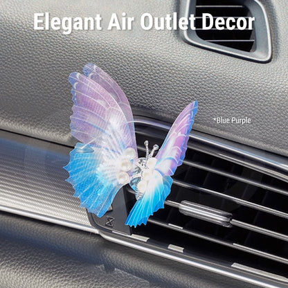 Flying Butterfly Car Air Vent Clip Decoration
