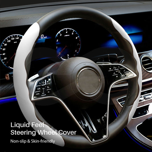 Non-slip Liquid Feel Steering Wheel Cover 15