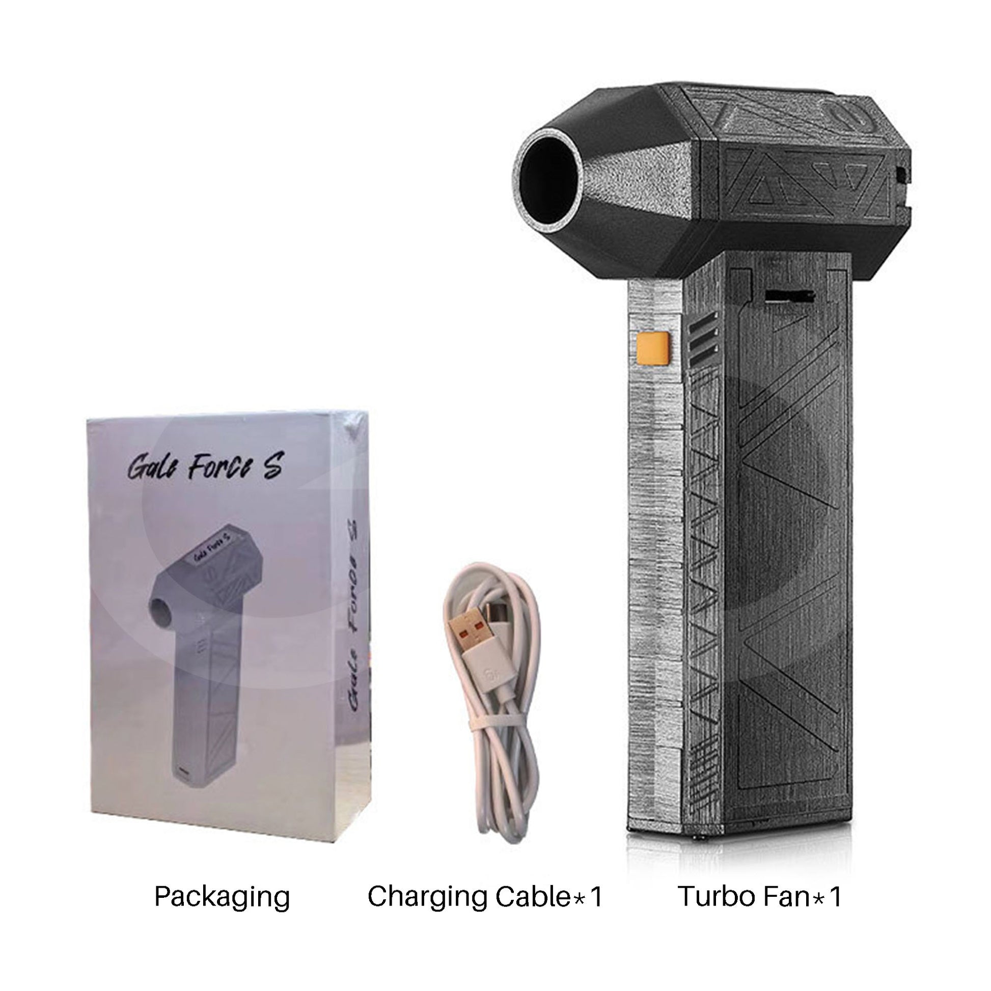 Portable Turbine Jet Fan Blower 19 SKU Gray