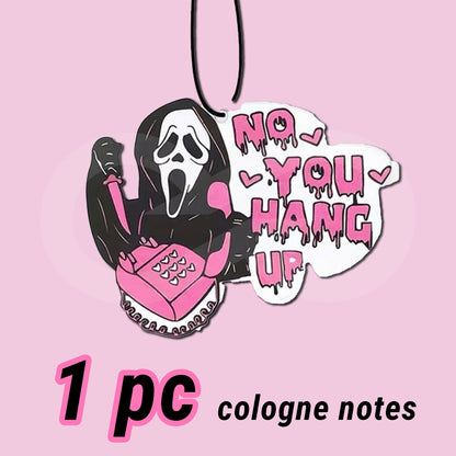 Screaming Skull No You Hang Up Air Freshener 06
