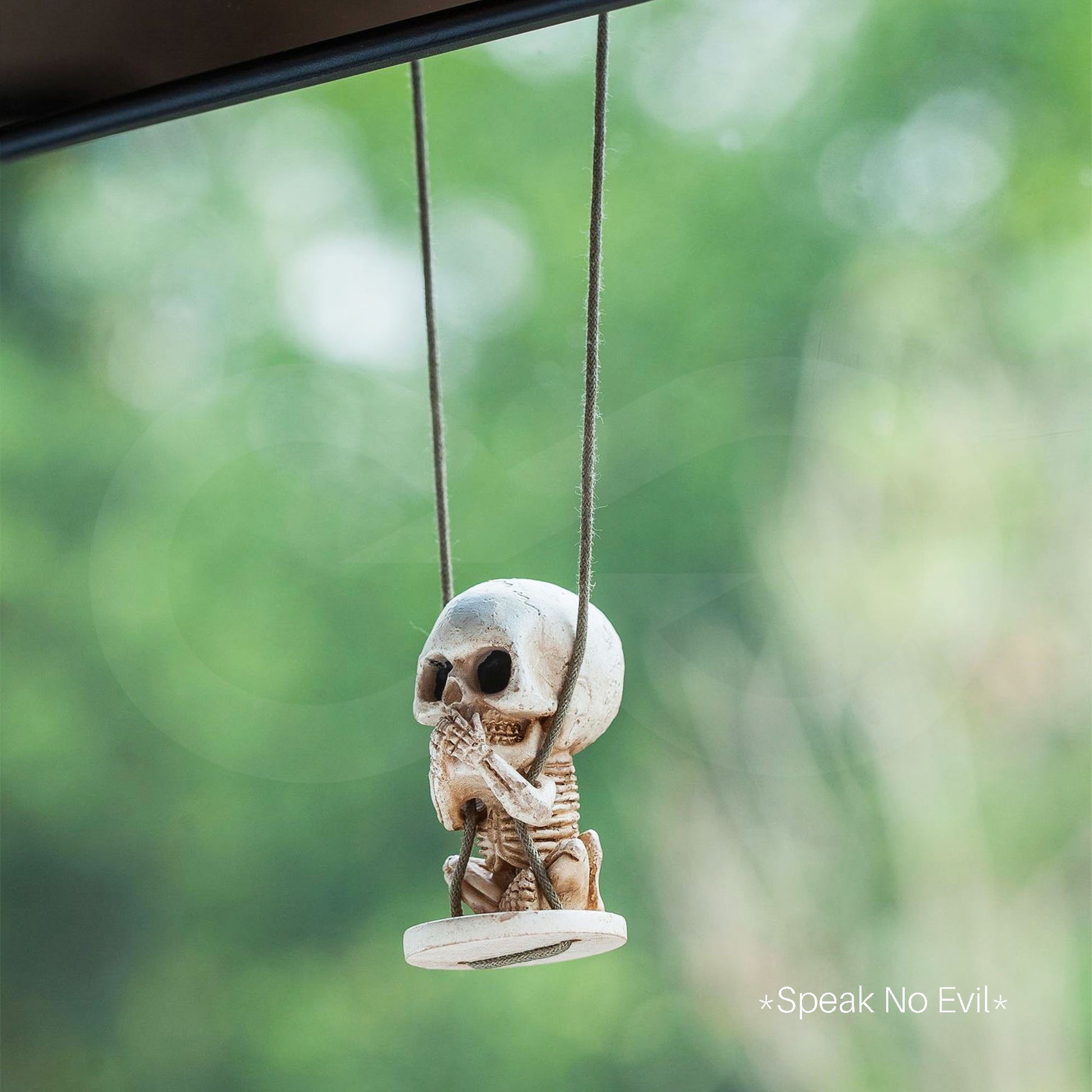 Spooky Swing Skeleton Hanging Ornament 03