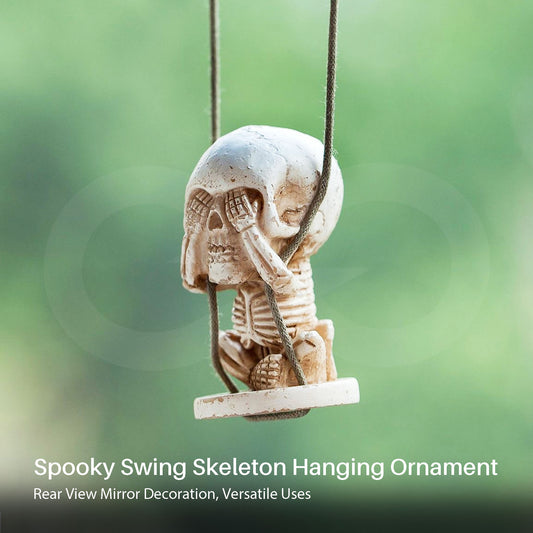 Spooky Swing Skeleton Hanging Ornament 12