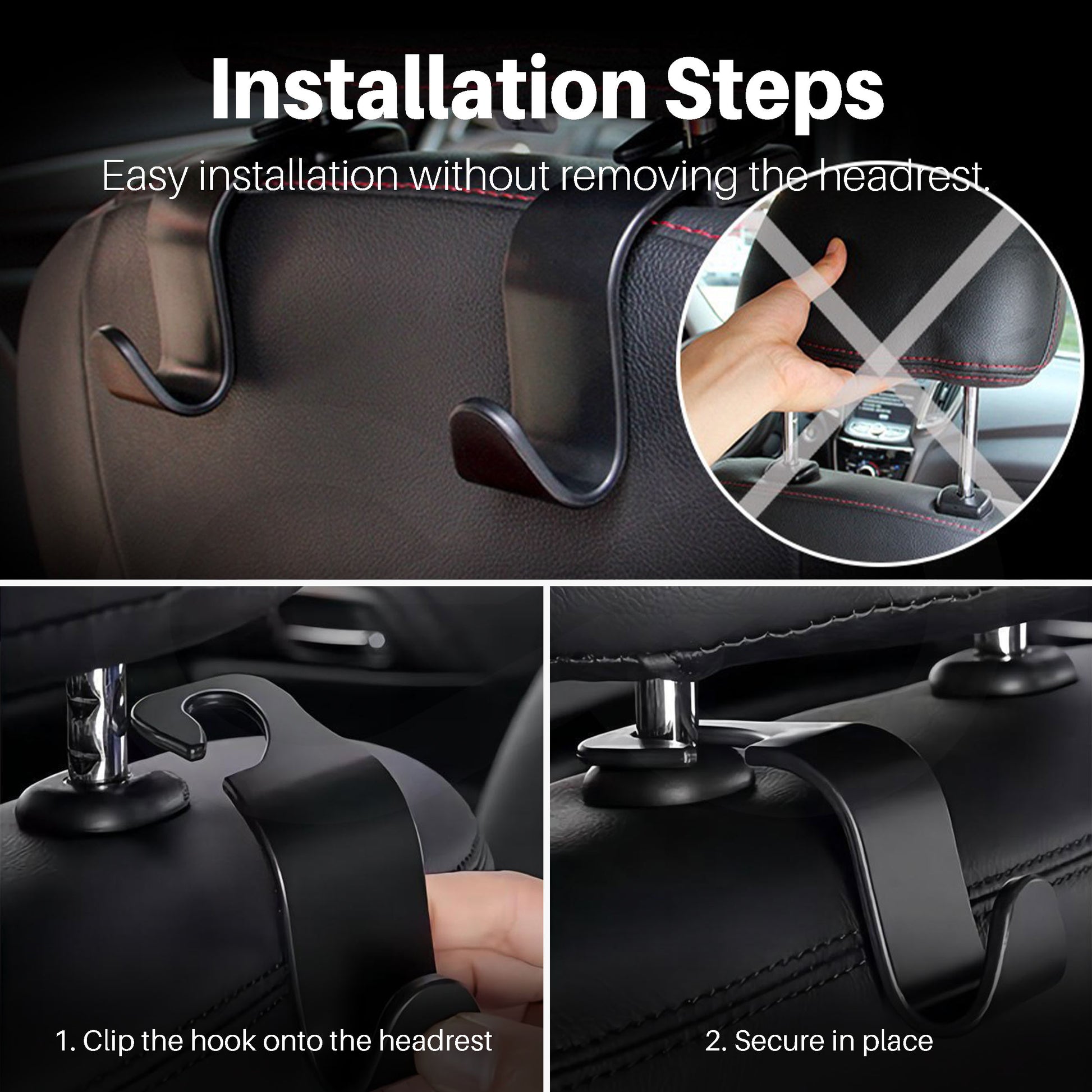 Universal Car Seat Back Hook 11