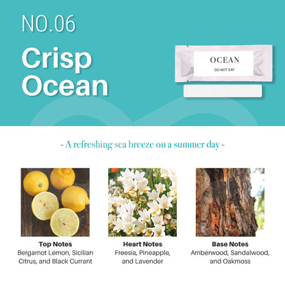 Wooden Car Air Outlet Perfume Clip NO.06 Ocean