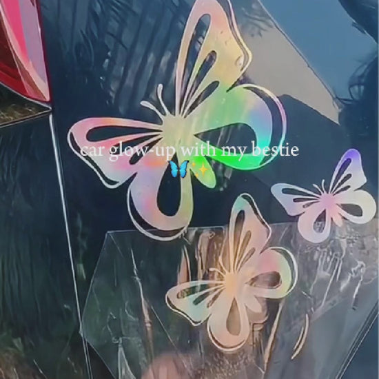 Butterflies Pattern Decal Video