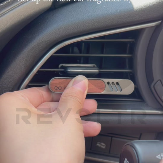 Wooden Car Air Outlet Perfume Clip Video